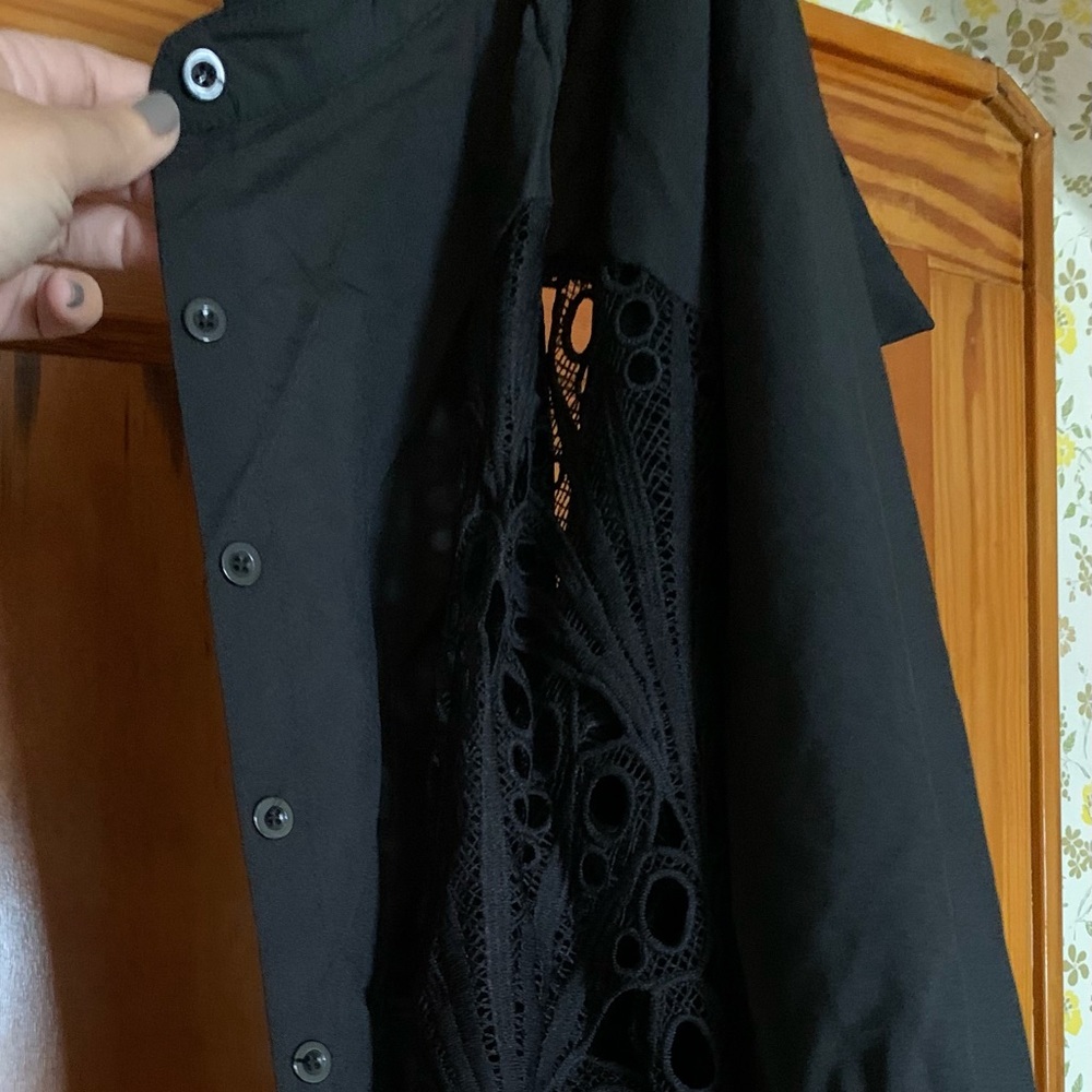 Last Call ‼️ Ladies Lace Long Sleeve Blouse,Office Work Shirt. - Picture 8 of 8